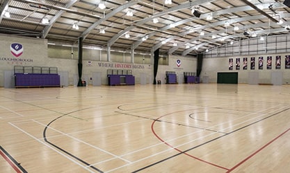 
Sir david wallace sports hall
